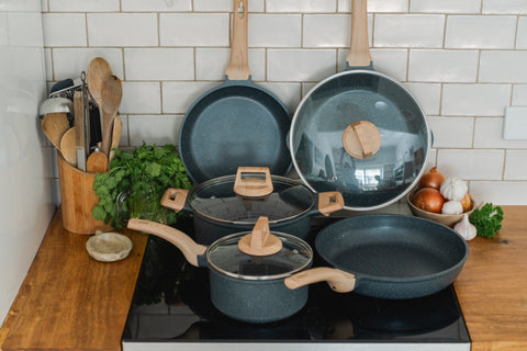 8-Piece PFAS-Free Safe Non-Stick Cookware Set