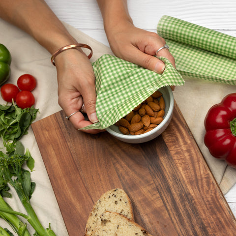 Reusable Vegan Wax Food Wrap