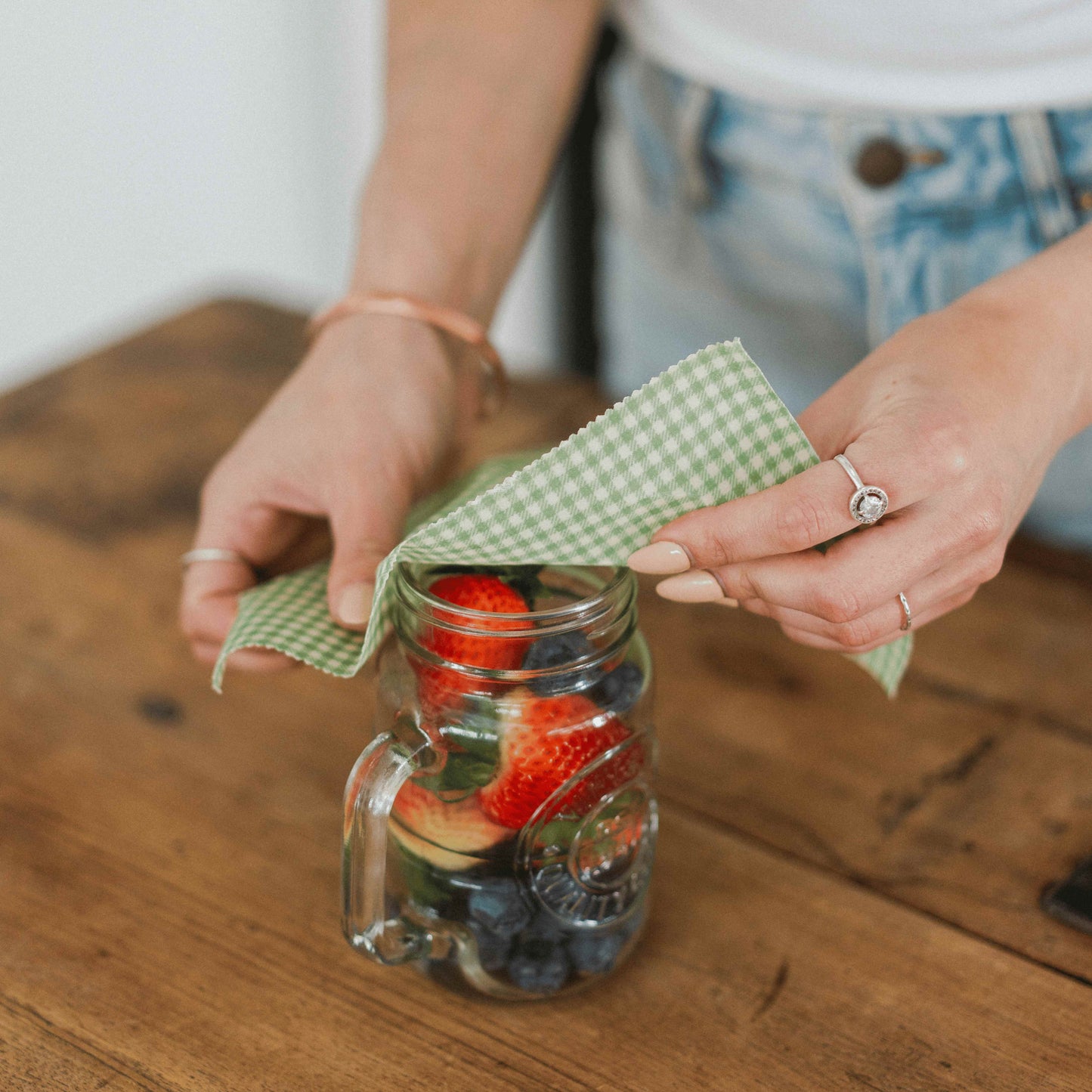 Reusable Organic Food Storage Wrap
