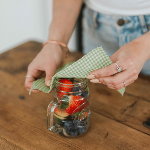 Reusable Vegan Wax Food Wrap